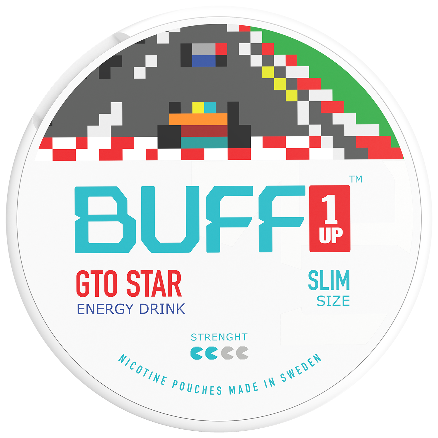 Buff 1Up GTO-Star Energy Drink taste Nicotine Pouches