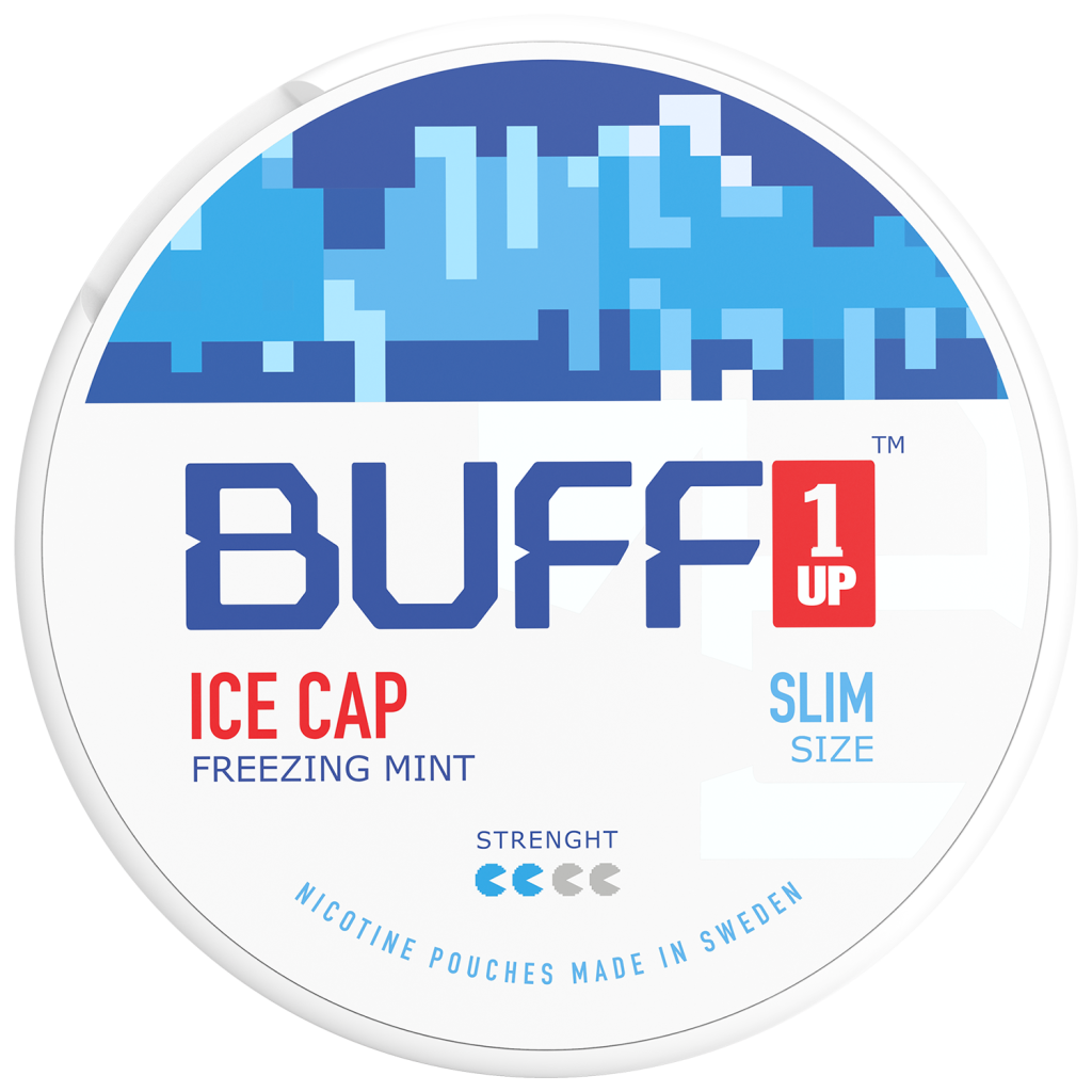 Buff 1Up Ice Cap Freezing Mint Flavor Nicotine Pouches